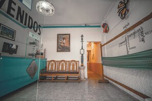 Living area - Hotel Posada Aurora (Mérida)