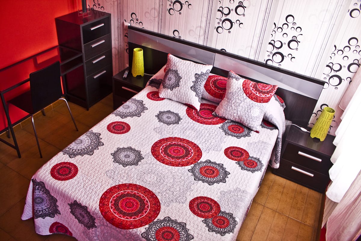 Double Room, City View | Desk, laptop workspace, free WiFi