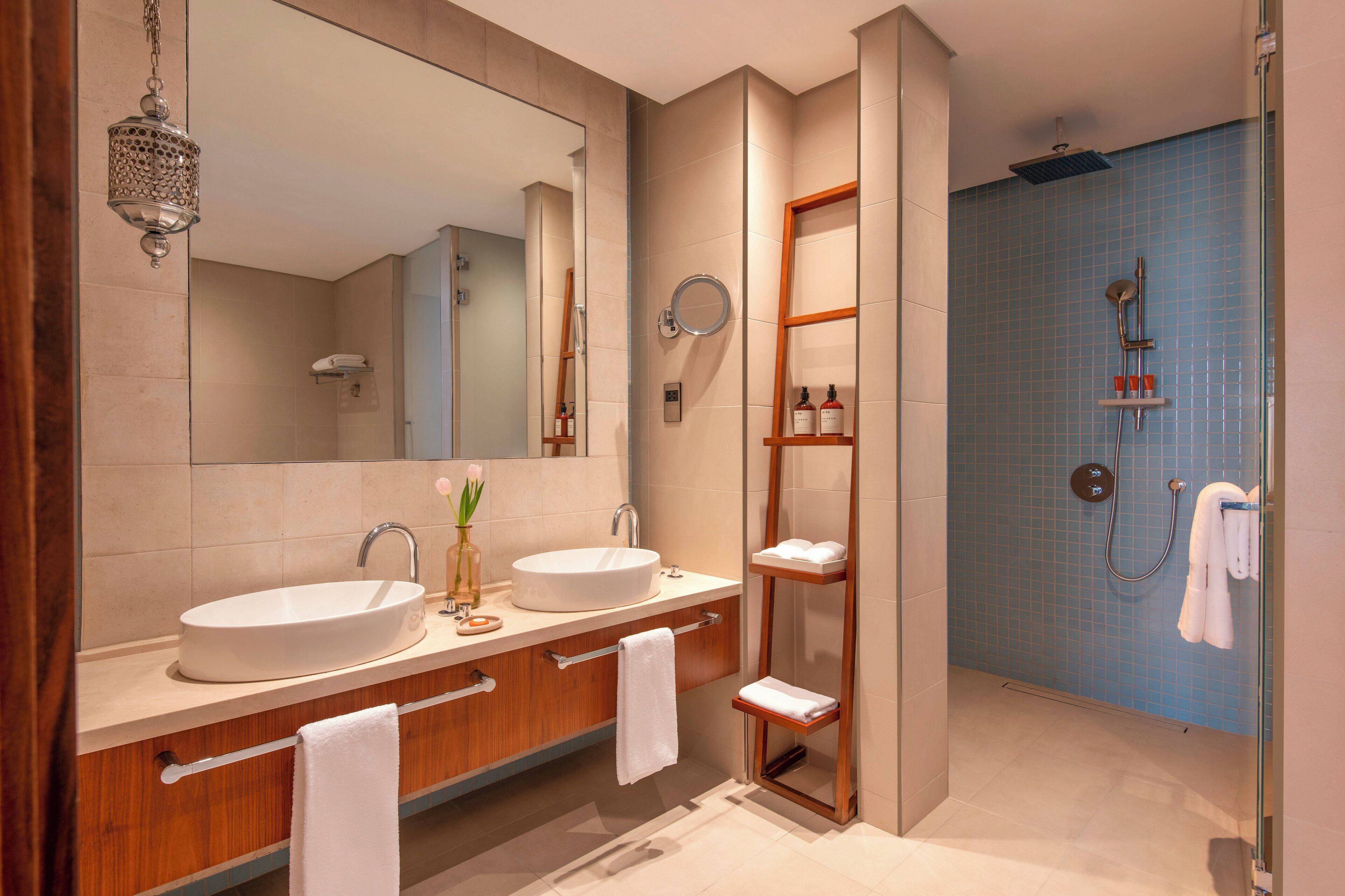 Suite, 1 Bedroom | Bathroom | Separate tub and shower, deep soaking tub, rainfall showerhead
