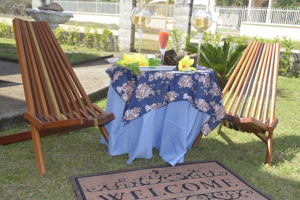 Fachada de la propiedad