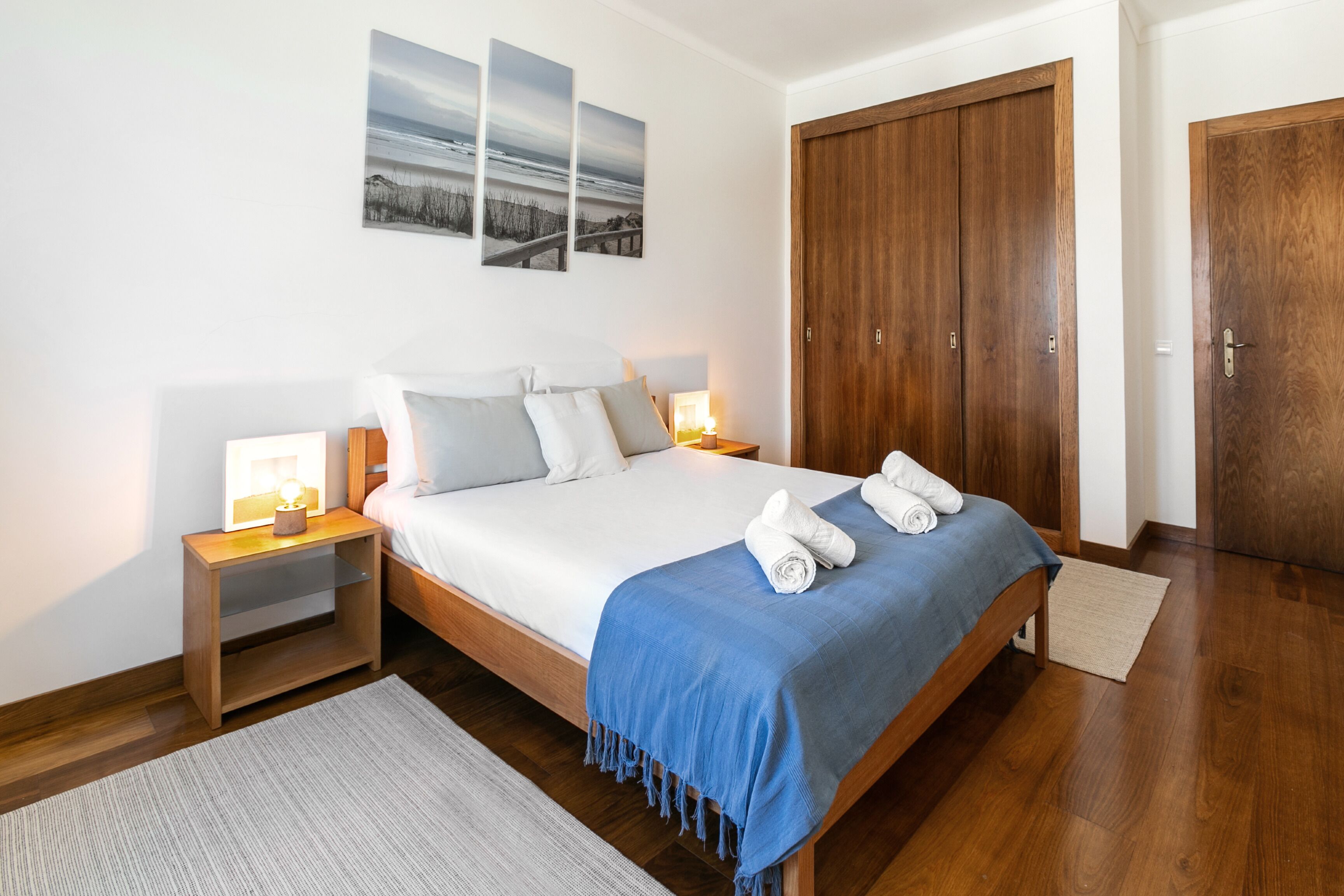 1 bedroom, iron/ironing board, travel crib, bed sheets