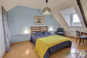 2 chambres, accès au Wi-Fi (inclus), literie fournie