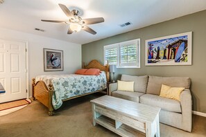 1 多间卧室、熨斗/熨衣板、免费 WiFi、床单