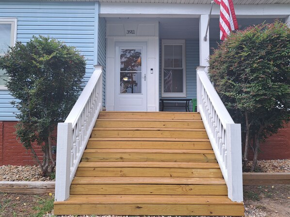 Exterior detail