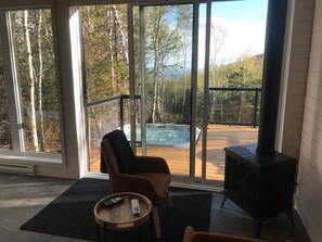 Interior - Suite #2 - Charlevoix expérience thermale en pleine nature (Les Éboulements)