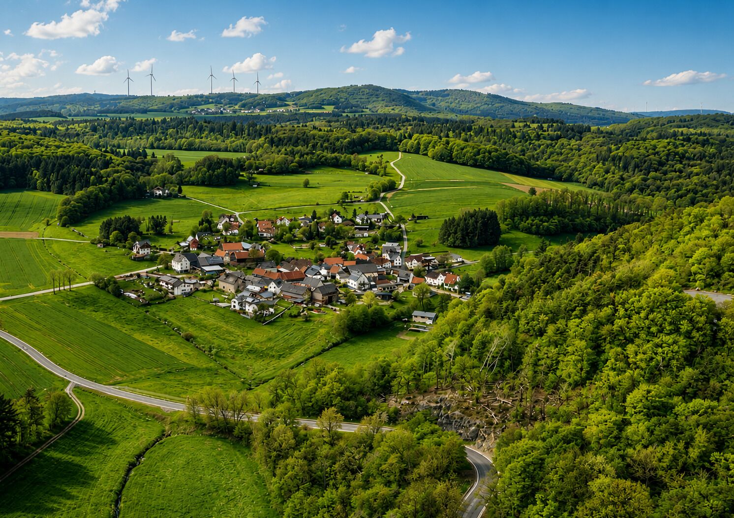 Aerial view