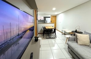Comfort Apartment | Living area - Miramar Atlântico Sul (João Pessoa)