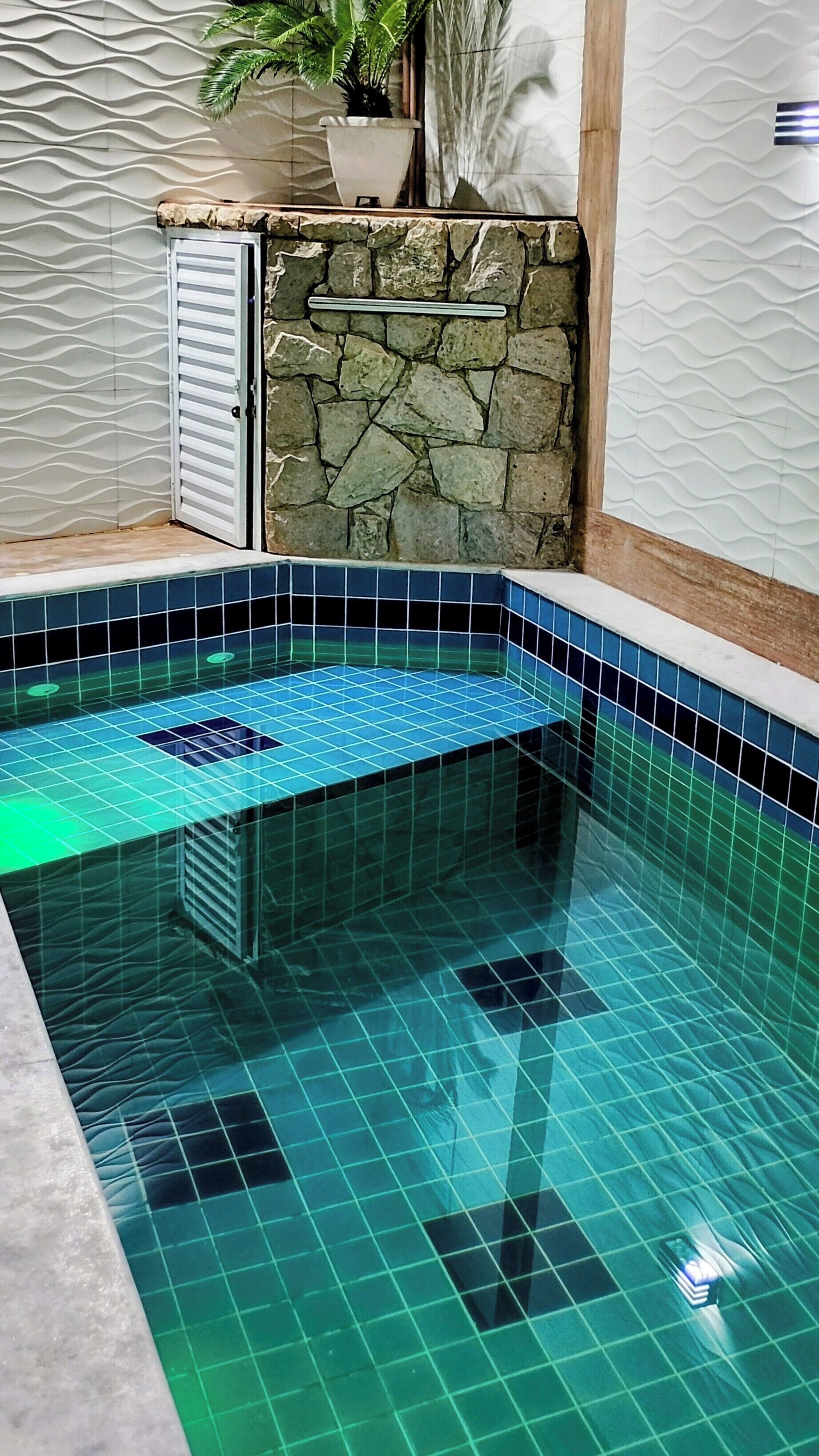 Una piscina climatizada
