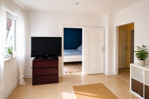 1 sovrum, strykjärn/strykbräda, resesäng och gratis wi-fi