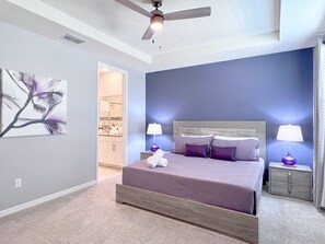 5 bedrooms, iron/ironing board, free WiFi, bed sheets