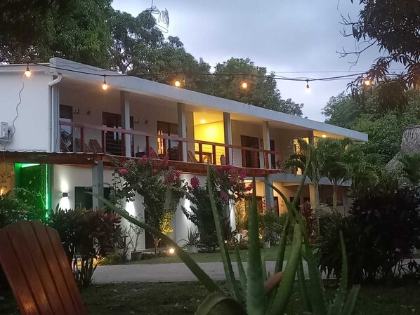 Fassade der Unterkunft