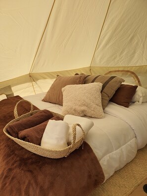 2 bedrooms, bed sheets - Yo Épico Glampling (Mexico City)