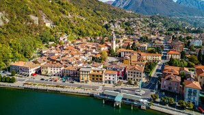 Aerial view - Porto Letizia Chopin 9, Porlezza, Italy (Porlezza)