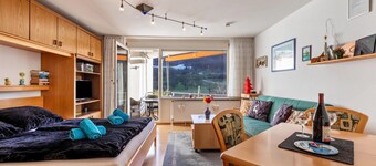 Studio Apartment "Studti 134" with Mountain View, Balcony & Wi-Fi