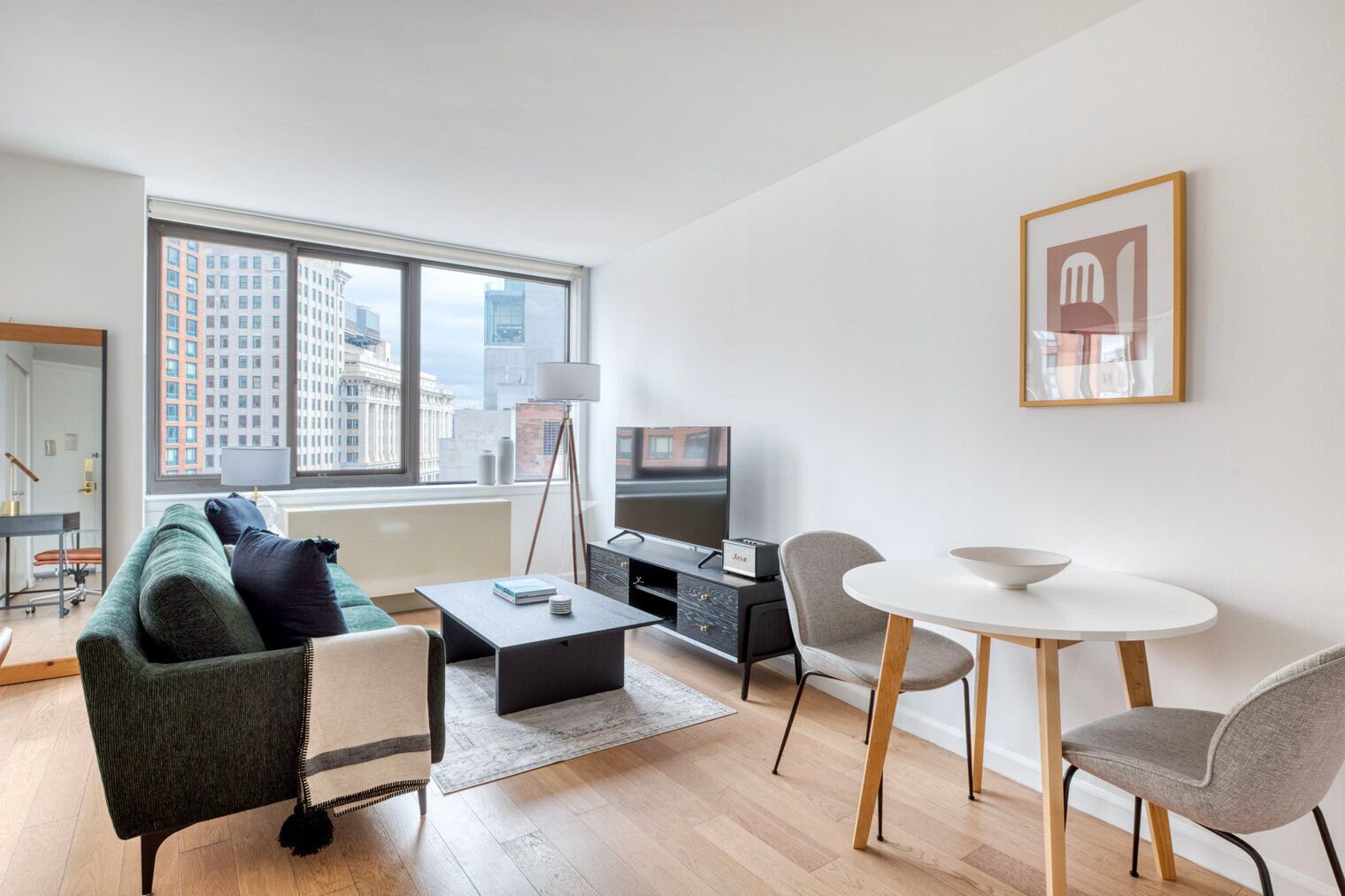 Mod Union Square 1BR w/ Gym, Doorman, across from Park, by Blueground