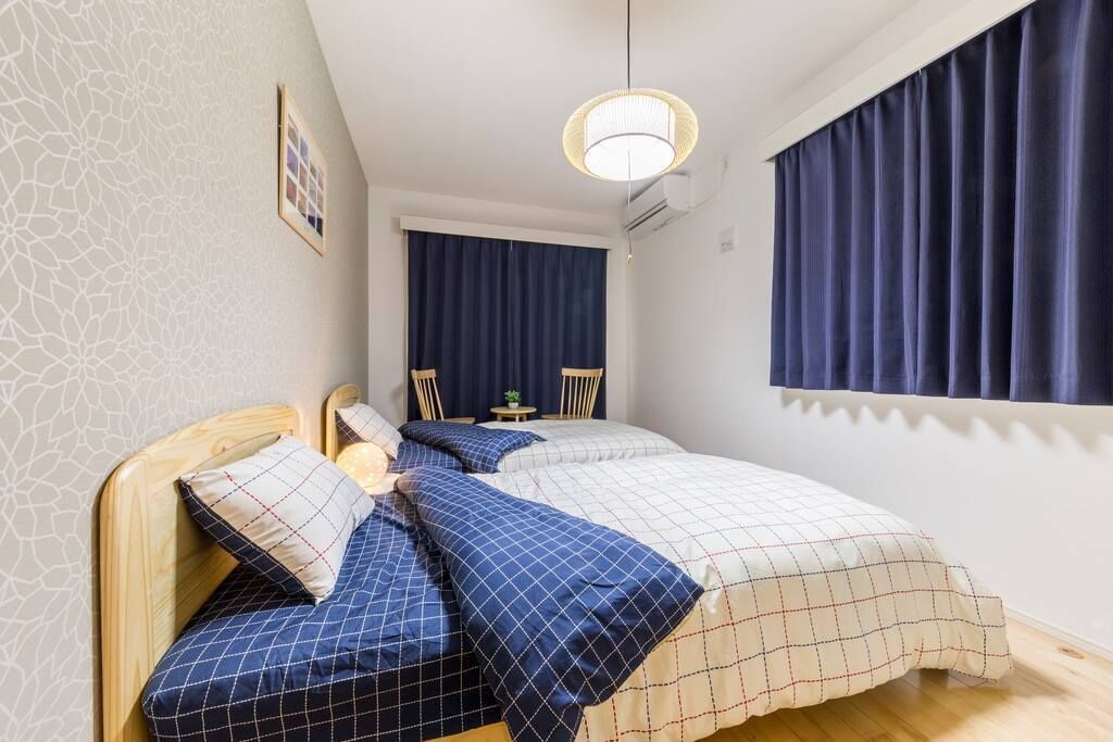 3 多间卧室、WiFi、床单