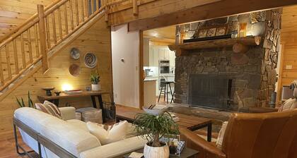 Getaway from the hustle and bustle and stay in a peaceful cabin in the woods!