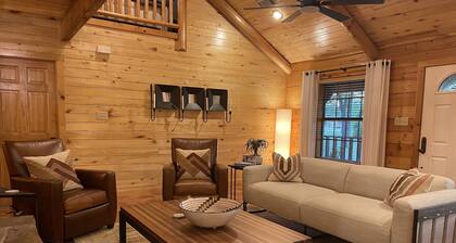 Getaway from the hustle and bustle and stay in a peaceful cabin in the woods!