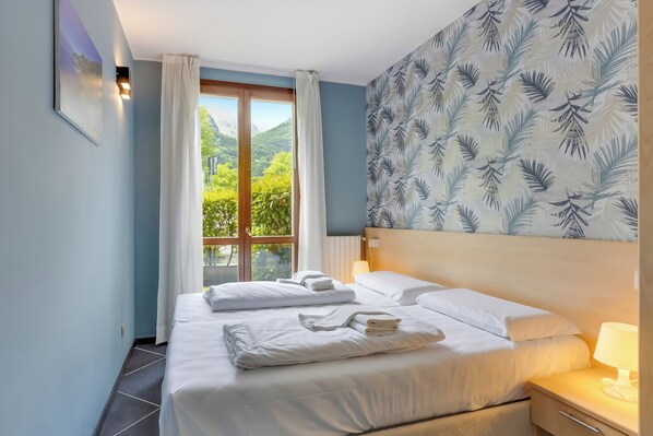 2 habitaciones, wifi gratis y ropa de cama 