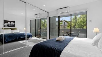 2 chambres, fer et planche Ă repasser, Wi-Fi, draps fournis