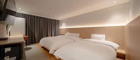 Chambre avec lits jumeaux