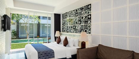 Deluxe-rum | Minibar, skrivbord, ljudisolering och gratis wi-fi
