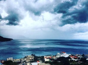 Panoramic Double Room, 1 Queen Bed, Sea View, Oceanfront | Terrace/patio