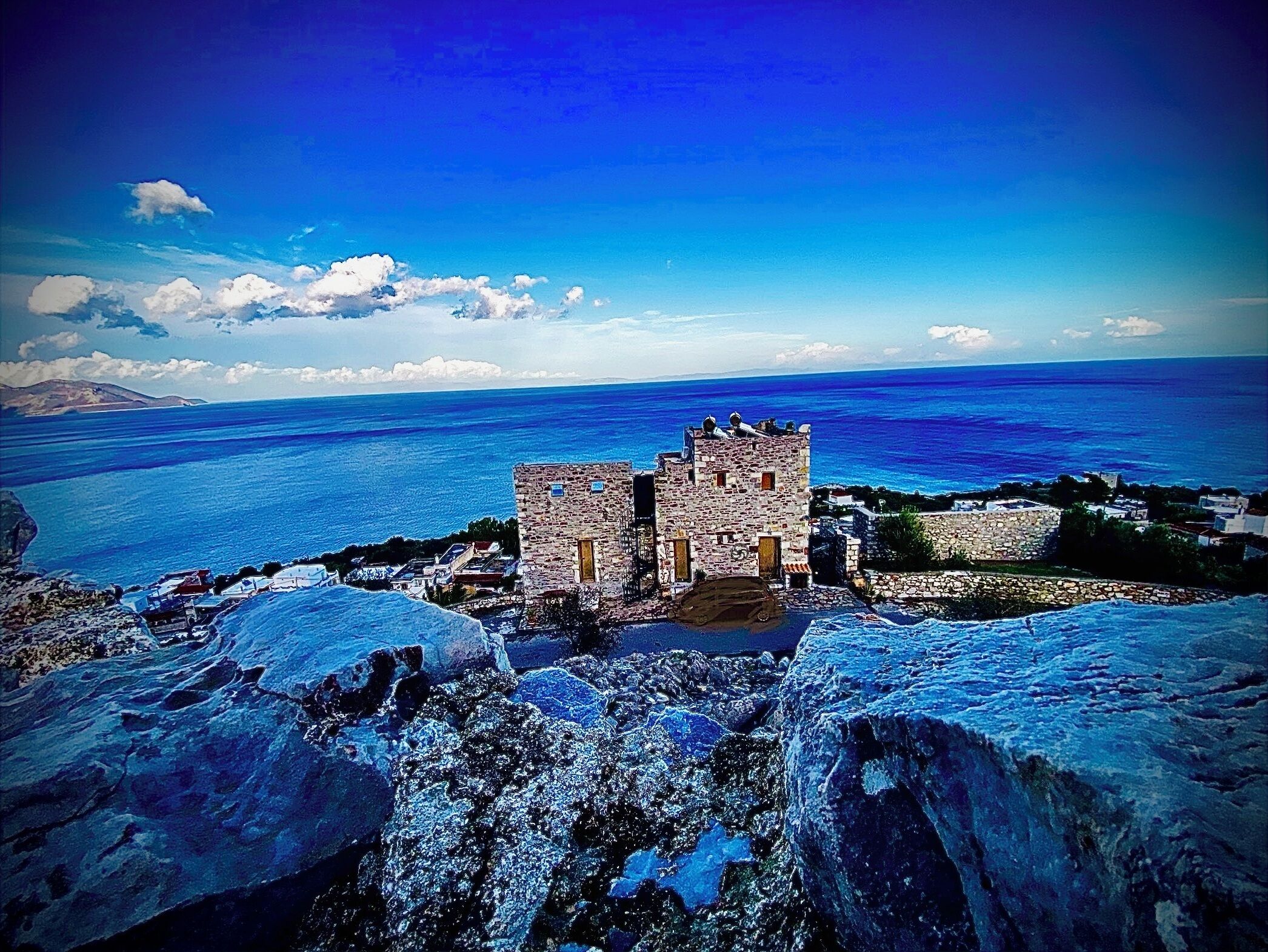 Façade de l’hébergement