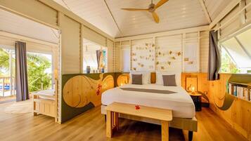 Select Comfort beds, minibar, in-room safe, individually decorated