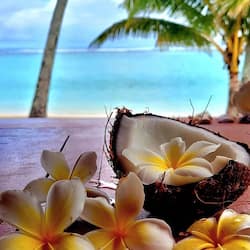 Cucina internazionale, con vista sulla spiaggia