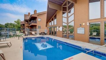 Indoor pool, a heated pool