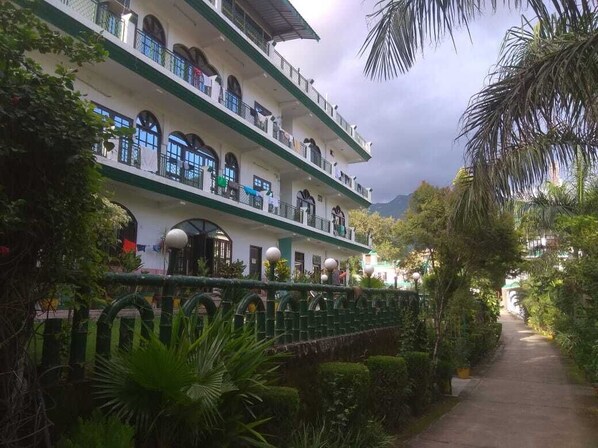 Fachada de la propiedad