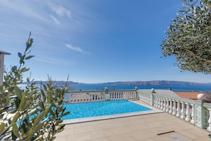 Seasonal outdoor pool - Seaview Pool Suite Panorama 6 (Senj)