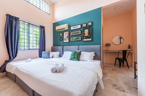 Familienhaus | 3 Schlafzimmer, Verdunkelungsvorhänge, Bügeleisen/Bügelbrett