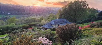 Fleurs De Mai Cottage Heated Pool Playgrounds View