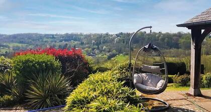 Fleurs De Mai Cottage Heated Pool Playgrounds View