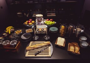 Daily buffet breakfast (EUR 14 per person)