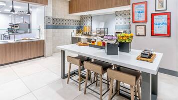 Daily cooked-to-order breakfast for a fee