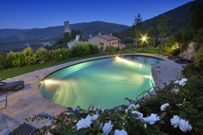 Outdoor pool - Small Apartment (Cortona)