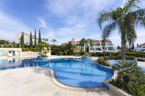 Alberca al aire libre 