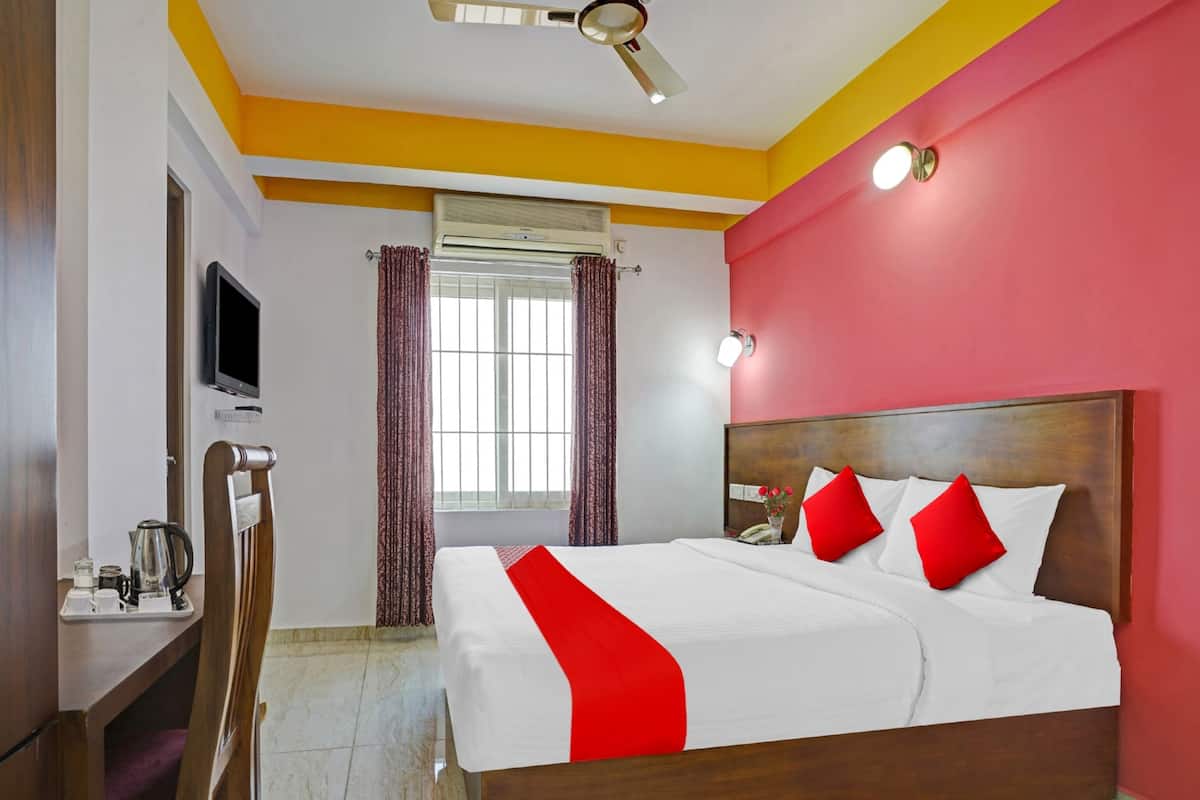 Kamar Double Deluks | Brankas, meja kerja, tirai kedap cahaya, dan kedap suara