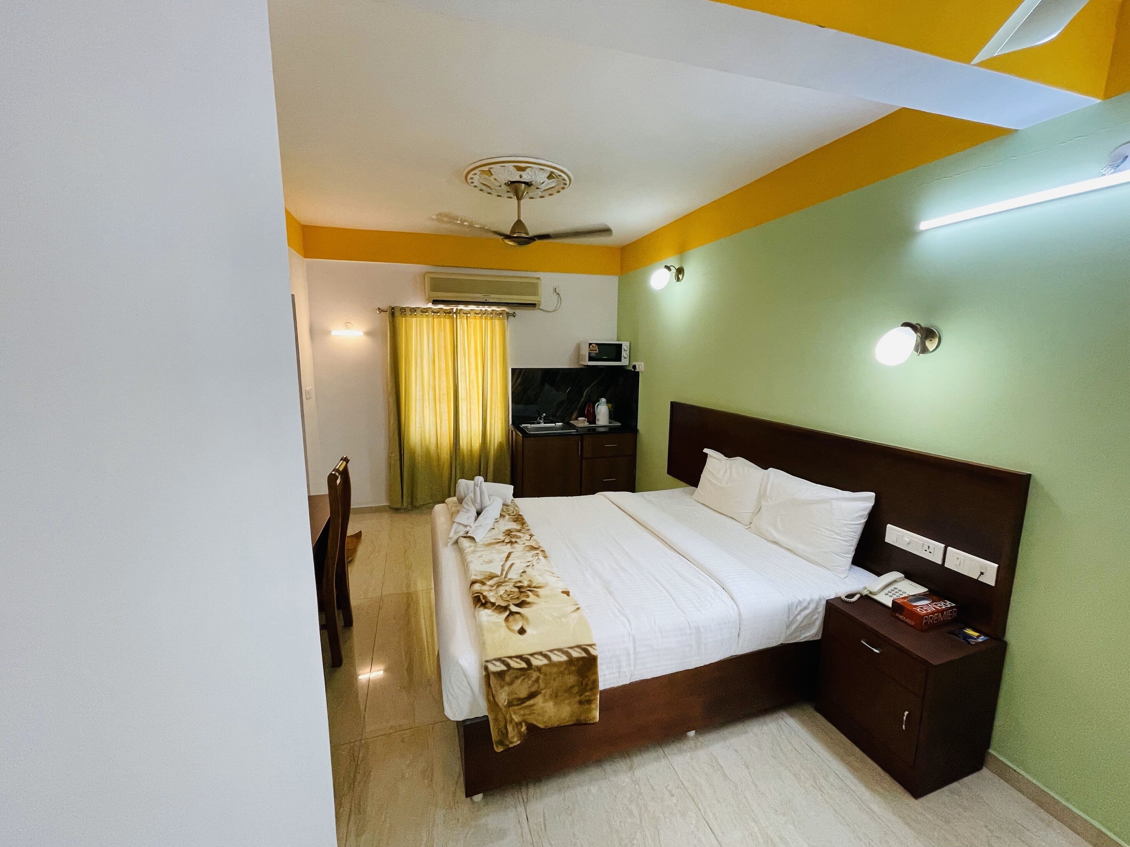 Premium Double Room | In-room safe, desk, blackout curtains, soundproofing