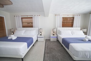 4 bedrooms, iron/ironing board, free WiFi, bed sheets