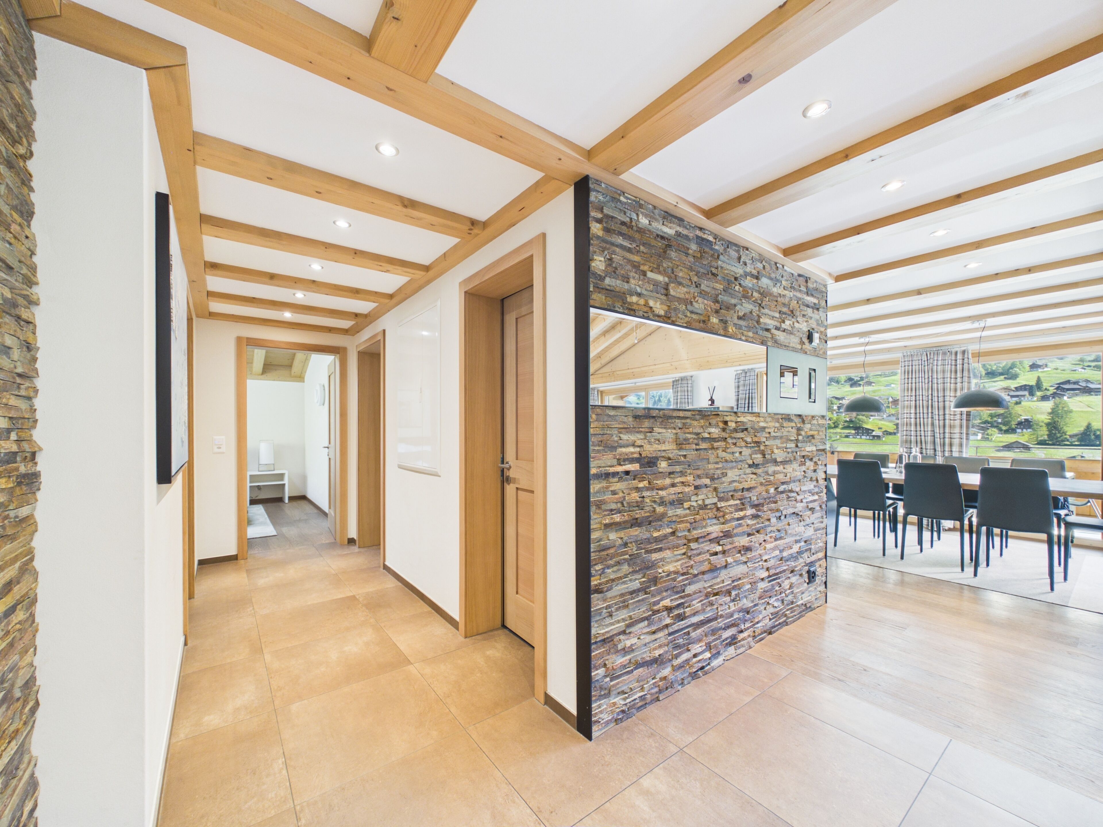 Luxury-Maisonette, 4 Schlafzimmer, Bergblick | Wohnbereich