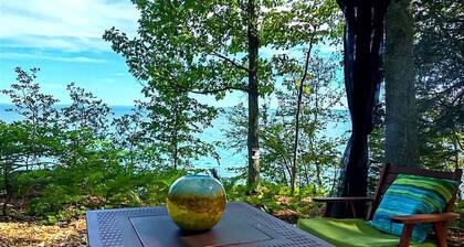 3 Bears at South Shore Vista Overlooking Lake Superior