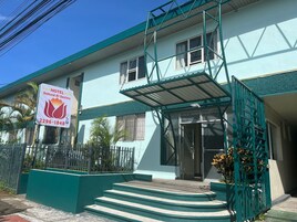 Fachada da propriedade