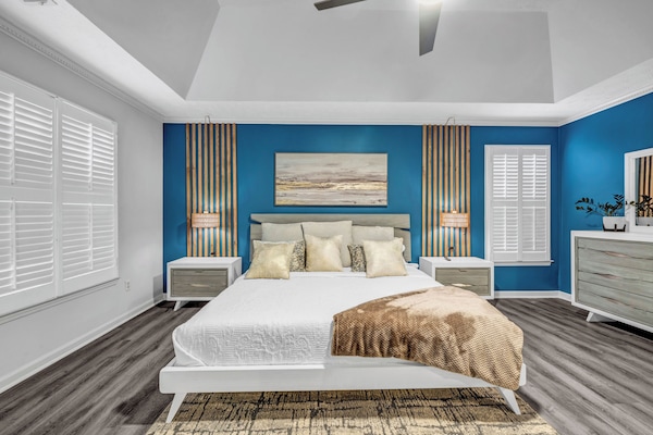 3 slaapkamers, een bureau, gratis wifi, beddengoed