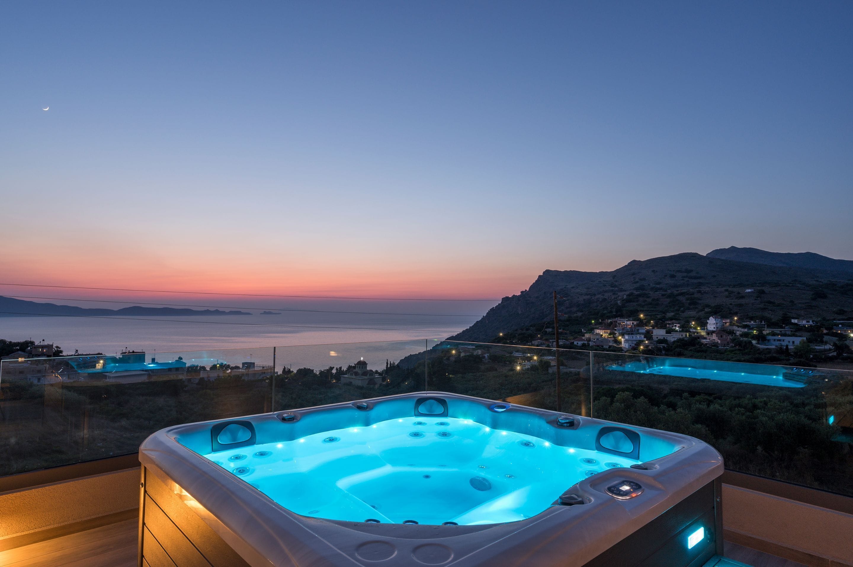 奢華別墅, 4 間臥室, 私人泳池, 海景 | 私人 Spa 浴池