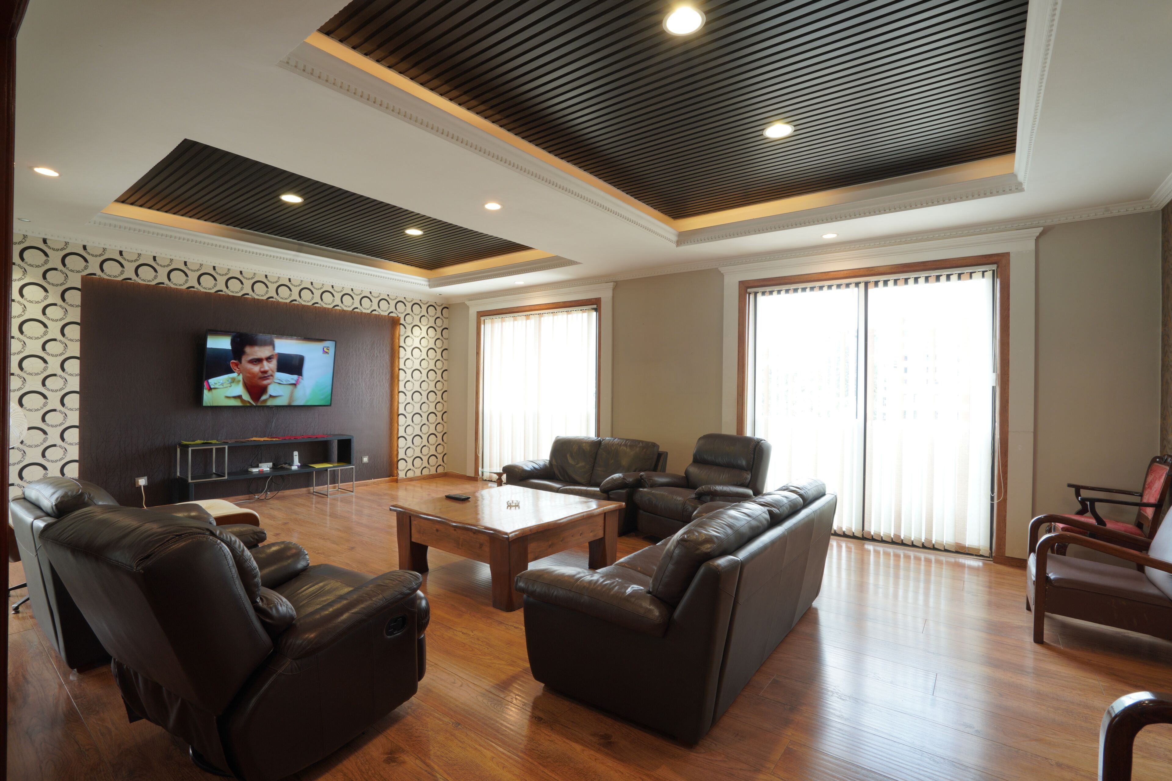 Smart TV 55 pulgadas con canales de televisión por cable, televisión