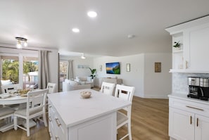 House, 2 Bedrooms | Private kitchen | Fridge, coffee/tea maker, toaster - Hidden Pearl 2 Bedroom Home by RedAwning (Holmes Beach)
